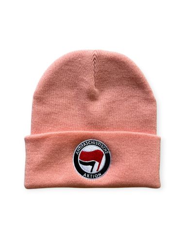 Antifa - Wintermütze - pink