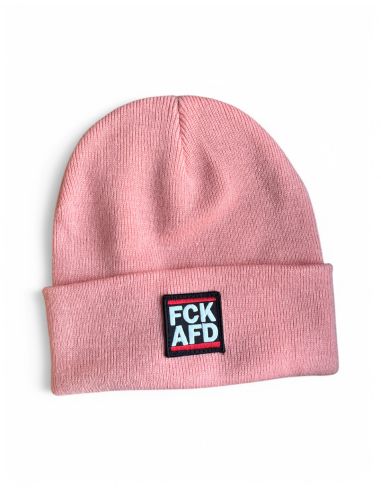 FCK AFD - Wintermütze - Pink