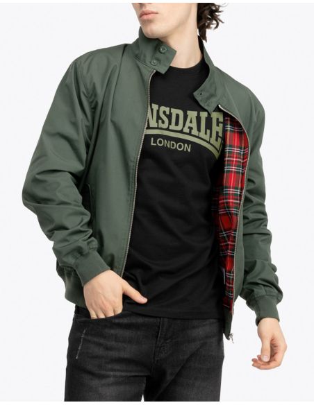 Lonsdale - Jacke - Classic Harrington - Olivgrün