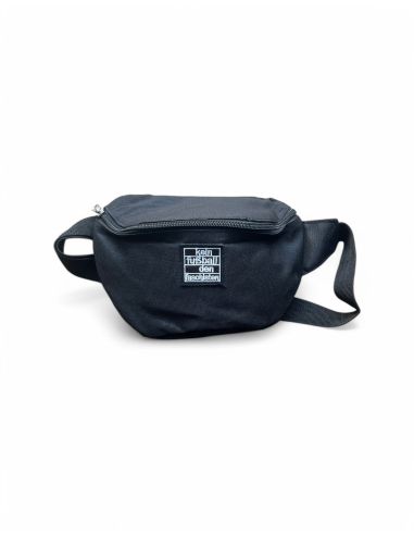 Kein Fußball den Faschisten - No Borders - Hip Bag - Black