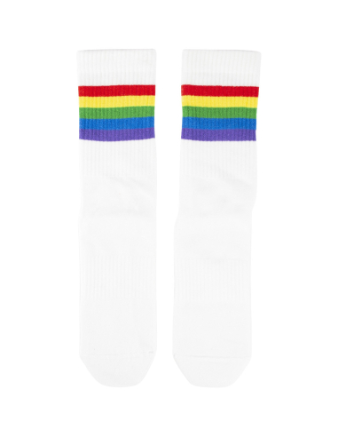 Pride / Rainbow - Sixblox - Socken - White