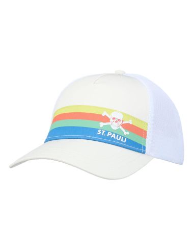 St. Pauli - Cap - Rainbow Summer - Weiß