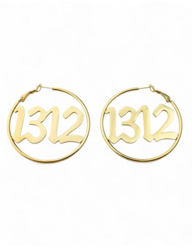 1312 - Ohrringe - Sixblox - Gold