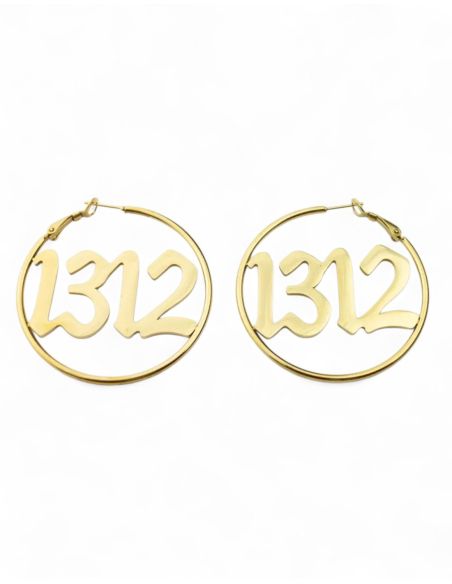 1312 - Ohrringe - Sixblox - Gold