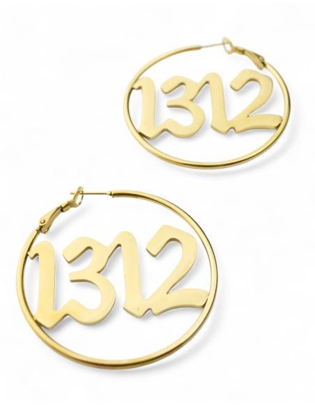 1312 - Ohrringe - Sixblox - Gold
