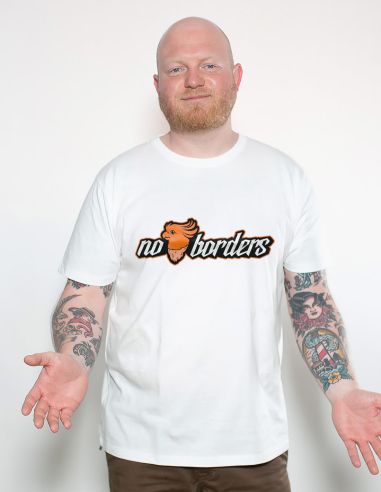 No Borders Kakadu - Print - T-Shirt - Weiß