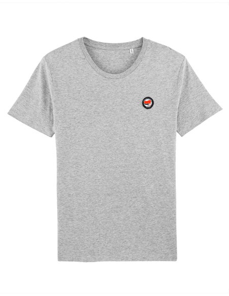 Siamo Tutti Antifascisti - No Borders - T-Shirt - Grey
