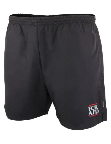 FCK AFD - Active Shorts - Black - Left