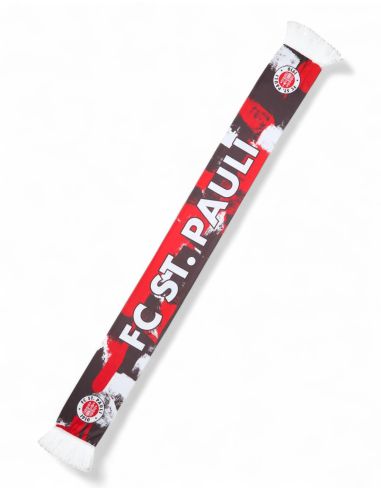 St. Pauli - Seidenschal - Logo - Bunt