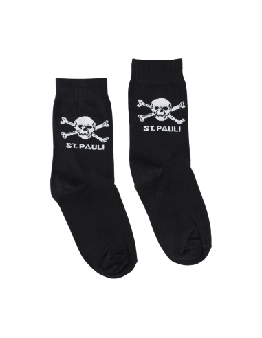 St. Pauli - Socken - Totenkopf - Black