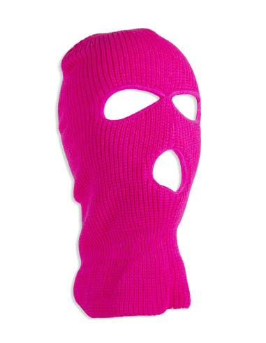 Balaclava 3-Hole - Pink