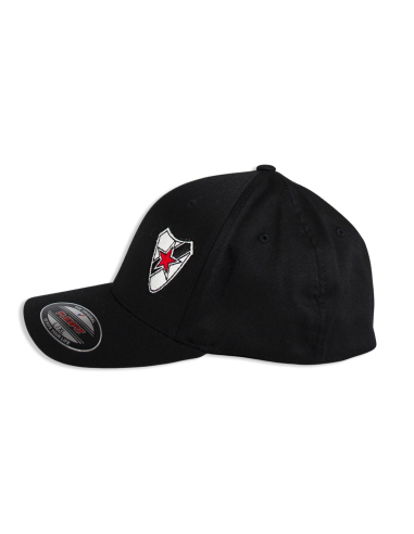 Roter Stern Leipzig - Flexfit Cap - Black