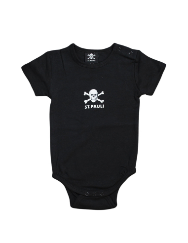 St. Pauli - Baby Body - Skull - Black