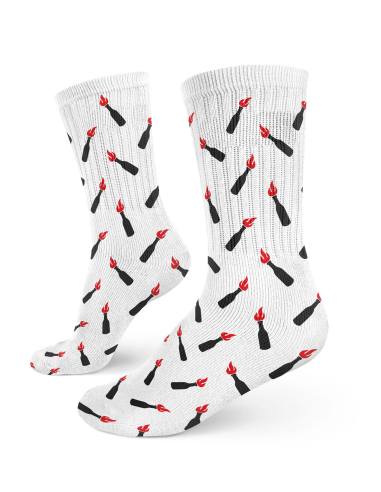 Molli - Mob Action - Socken - White