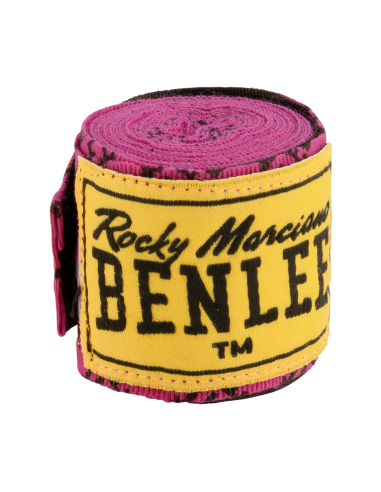 Benlee - Handwraps 300cm - Allover - Neon Pink