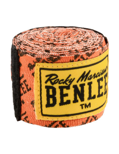 Benlee - Handwraps 300cm - Allover - Neon Orange