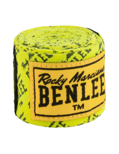 Benlee - Handwraps 450cm - Allover - Neon Yellow