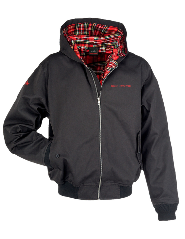 Mob Action Classic - Jacke - Hooded Harrington - Black/Red