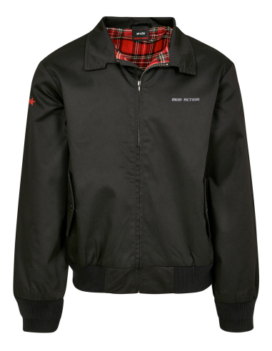 Mob Action Classic - Jacke - Harrington - Black/White