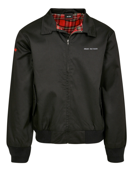 Mob Action Classic - Jacke - Harrington - Black/White