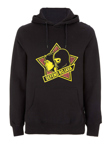 Defend Rojava - Mob Action - Hoodie - Black