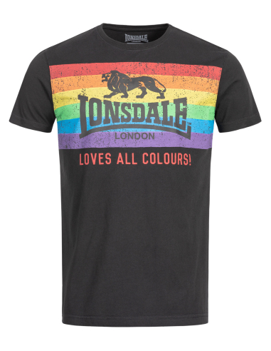 Lonsdale Loves All Colours - T-Shirt - Marley - Black