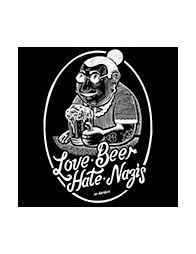 Love Beer Hate Nazis - Logo