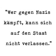 Wer gegen Nazis kämpft